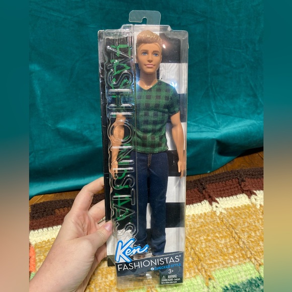 Barbie Other - Barbie Ken Fashionistas Checked Style Sealed Fashion Doll